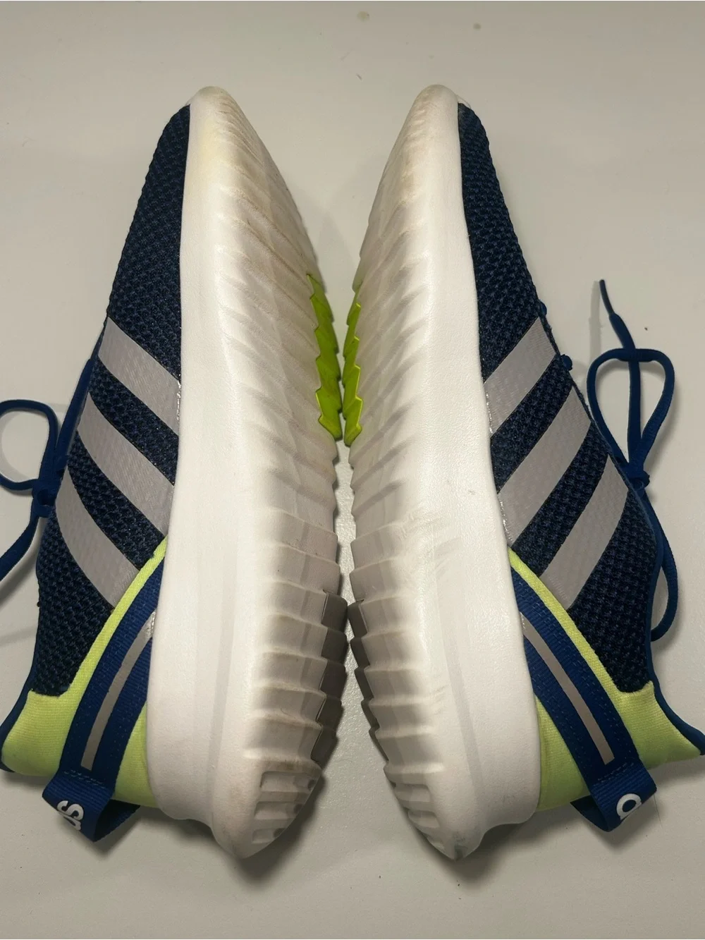 Adidas Racer TR 2.0 Cloudfoam Women’s 6 Blue Green White Running Sneakers FX7274